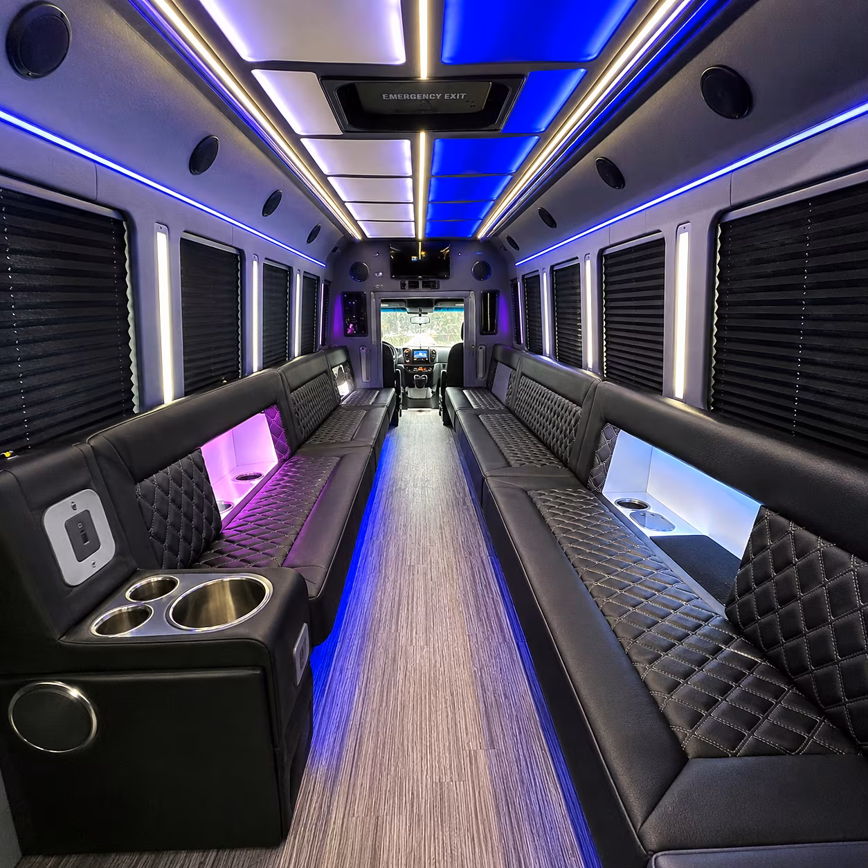collierville wedding party bus rental