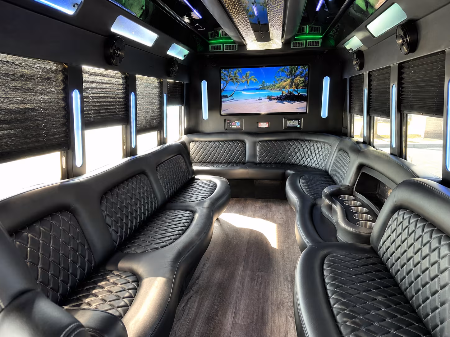find collierville holiday party bus rental