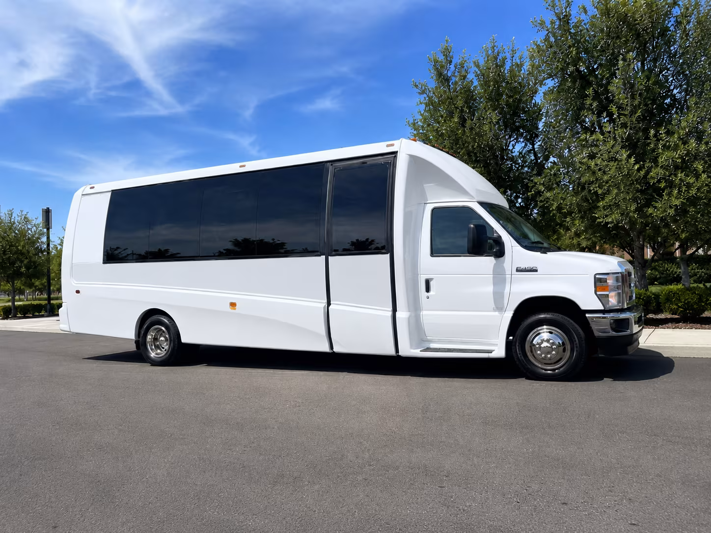 rather than juggling rideshares all night let one bus handle the whole guest list