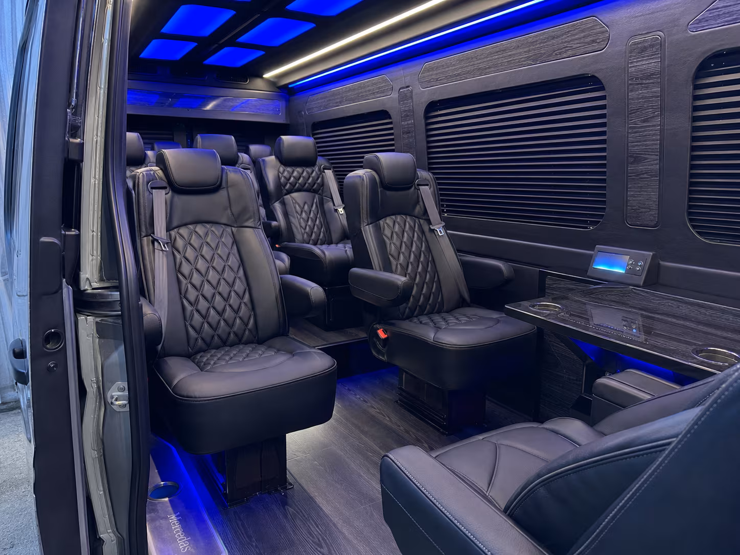 sprinter van transportation for groups and events across collierville