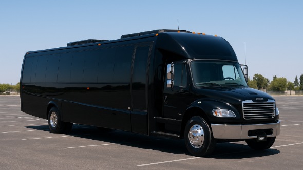 Exterior of Charter Bus Company Collierville's 20 Passenger Mini bus in Collierville