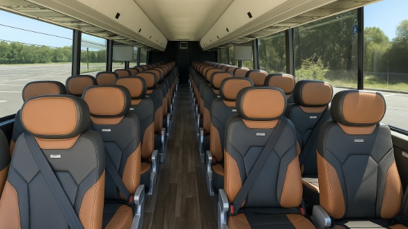 collierville 54 passenger charter bus rental