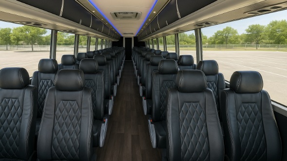 collierville 56 passenger charter bus rental