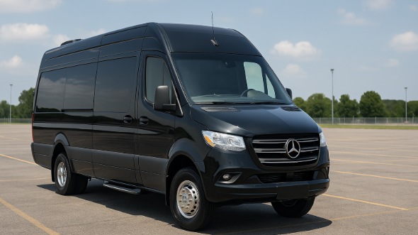 Exterior of Charter Bus Company Collierville's Sprinter Limo in Collierville